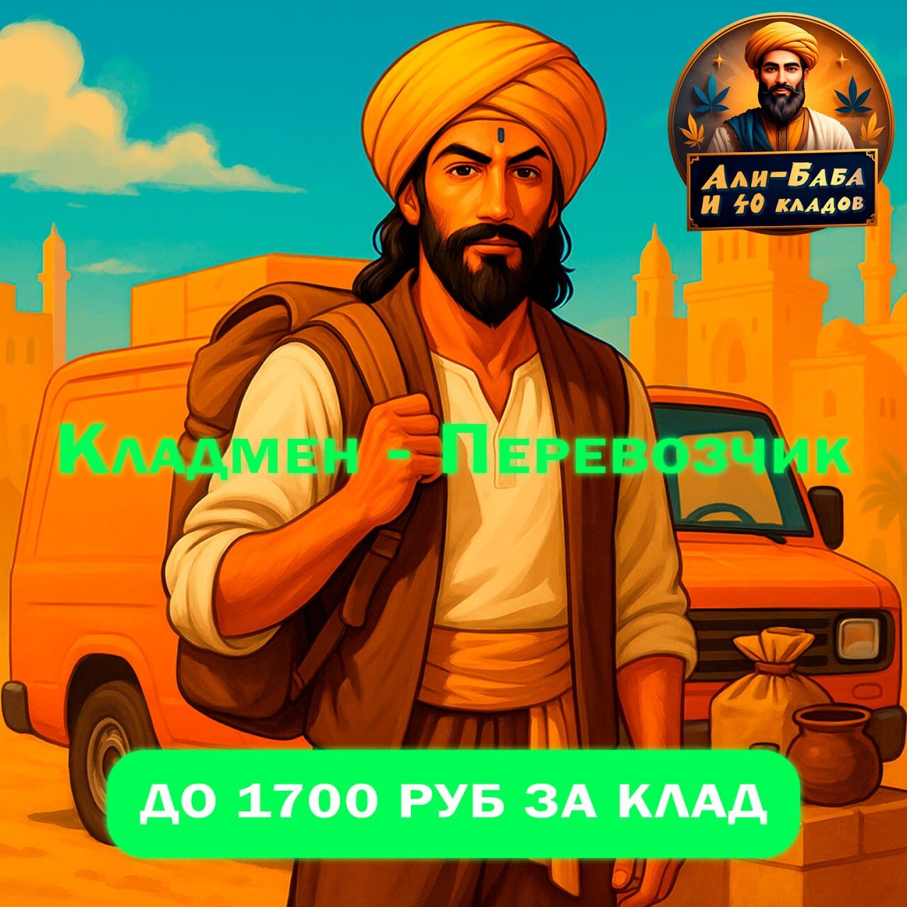 🚗 Курьер-перевозчик